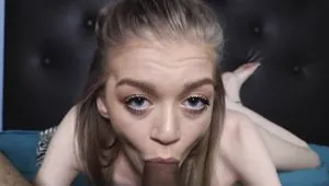 White Teen With An Innocent Face Jadyn Hayes Is Sucking A Black Dick