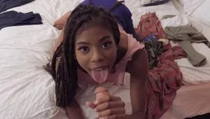 Ebony Beauty Drives A Lot Of Cock In Her Precious Cunt