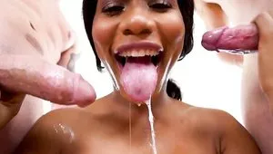 Jenna Foxx: Black-On-White BJ 3-Way