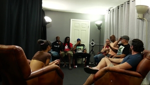 Alicia's First Gangbang Experience