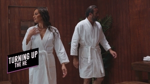 Brazzers: FFM Threesome in Sweltering Sauna