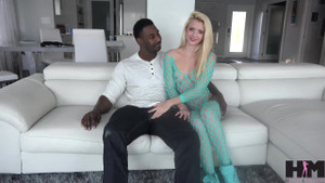 Hussie Auditions: Hot Tiny Blonde Teen Riley Star Takes Her Very First BBC