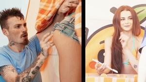 Brazzers: Tattooed Logan Xander's Public Fling