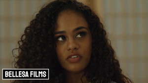 Interracial Black Beauty Fucks Hard with Damon