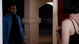 Black Interracial action makes Olive scream out
