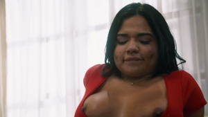 Shaved pussy meets big tits in hidden classroom