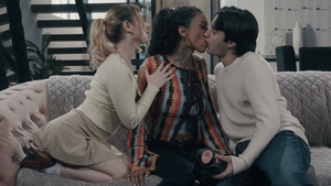 Dirty swap leads to raw interracial breeding fuck